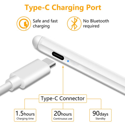 1.4-2.3mm Magnetic Design Superfine Nib Prevent Accidental Touch Handwritten Capacitive Screen Stylus Pen