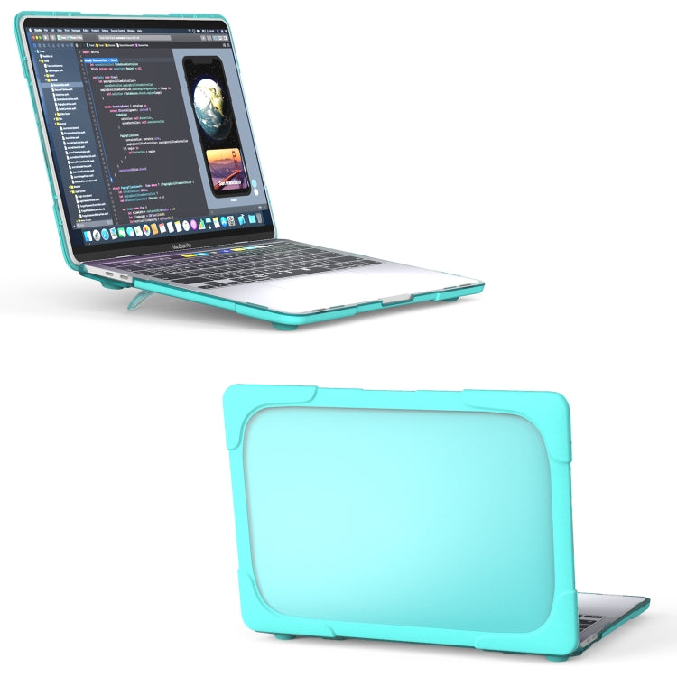 For MacBook Pro 13 inch 2022 & A2289 / A2251 / A2338 2020 PC + TPU Two Colors Laptop Protective Case