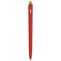 LOVE MEI For Apple Pencil 2 Carrot Shape Stylus Pen Silicone Protective Case Cover, For Apple Pencil 2