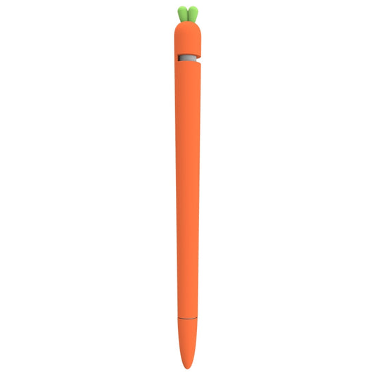 LOVE MEI For Apple Pencil 1 Carrot Shape Stylus Pen Silicone Protective Case Cover