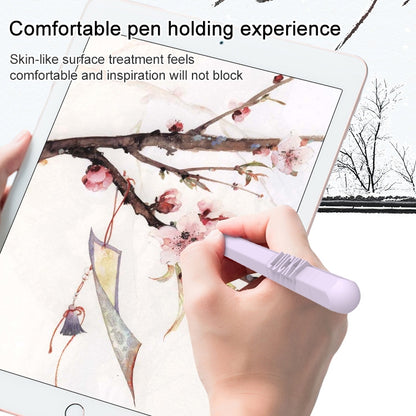 LOVE MEI For Apple Pencil 1 Number Letter Design Stylus Pen Silicone Protective Case Cover