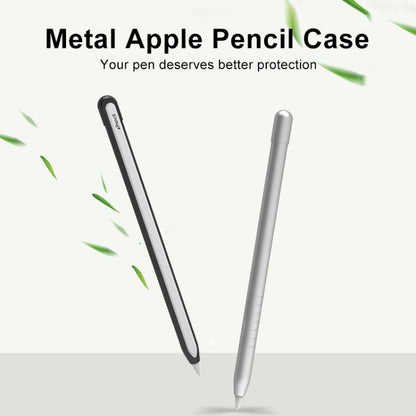 Metal Matte Non-slip Stylus Pen Protective Case for Apple Pencil 2, For Apple Pencil 2