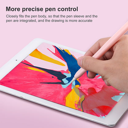 4 in 1 Stylus Pen Cartoon Animal Silicone Protective Case for Apple Pencil 2