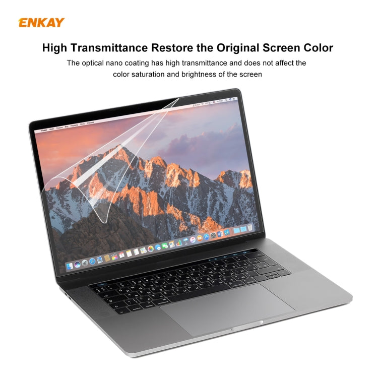 ENKAY Hat-prince Notebook PET HD Screen Protective Flim for MacBook Air 13.3 inch A1932 (2018) / A2179 (2020) / A2337 (2020)