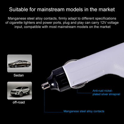 60W 16.5V 3.65A 5 Pin T Style MagSafe 2 Car Charger with 1 USB Port for Apple Macbook A1465 / A1502 / A1435 / MD212 / MD2123 / MD662, Length: 1.7m