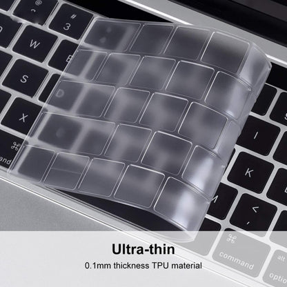 ENKAY TPU Keyboard Protector Cover for MacBook Pro with Touch Bar 13.3 inch (A1706/A1989/A2159) /15.4 inch(A1707/A1990) Europe Version