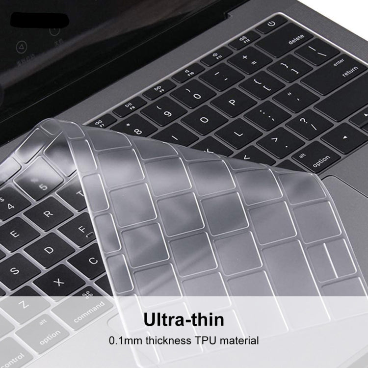 ENKAY TPU Keyboard Protector Cover for 2015 MacBook 12 inch (A1534) / MacBook Pro 13.3 inch without Touch Bar (A1708) , Europe Version