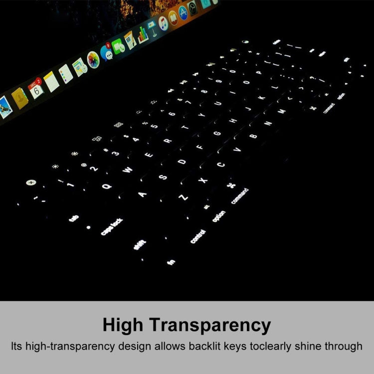 ENKAY TPU Keyboard Protector Cover for 2015 MacBook 12 inch (A1534) / MacBook Pro 13.3 inch without Touch Bar (A1708) , Europe Version