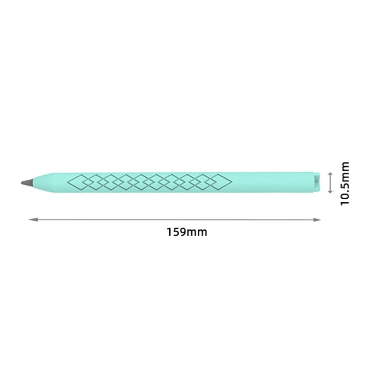 For Apple Pencil (USB-C) Diamond Pattern Silicone Stylus Pen Protective Case