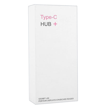 8 in 1 Hub Type-C HUB+ USB-C / Type-C to USB-C / Type-C & HDMI & SD & TF & 2 USB & VGA & Rj45 Adapter
