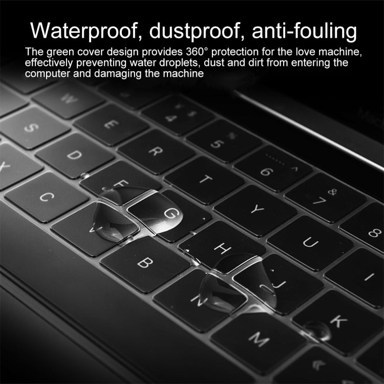 Keyboard Protector Silica Gel Film for MacBook Pro 13 / 15 & Air 13 (A1466 / A1502 / A1278 / A1286)