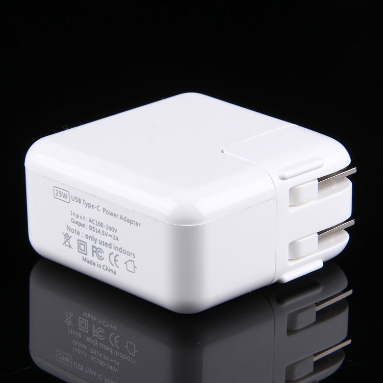 29W USB-C / Type-C 3.1 Port Power Charger Adapter, US Plug
