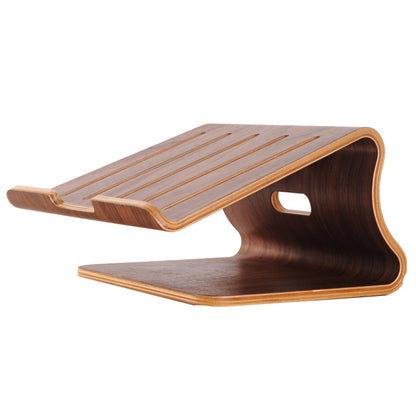 SamDi Artistic Wood Grain Desktop Heat Radiation Holder Stand Cradle for Apple Macbook, ASUS, Lenovo