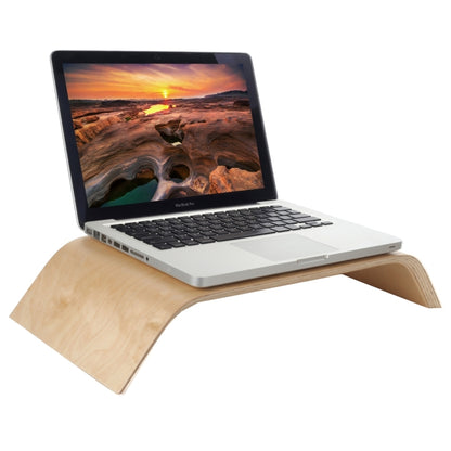 SamDi Artistic Wood Grain Desktop Holder Stand Cradle for Apple Macbook, ASUS, Lenovo