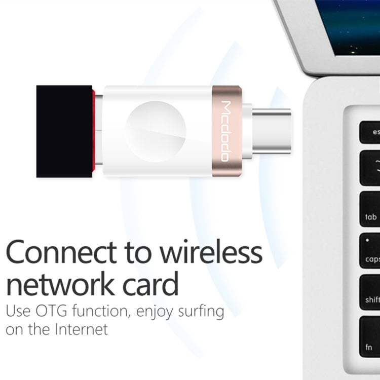 Mcdodo OT-1942 USB-C / Type-C to USB 3.0 AF Data Transmission Charging OTG Adapter