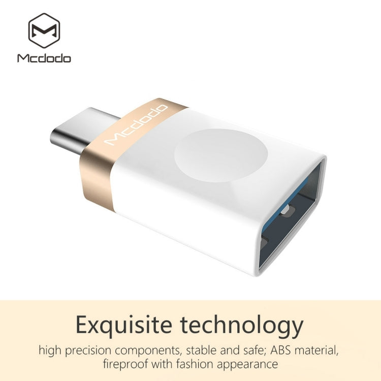 Mcdodo OT-1942 USB-C / Type-C to USB 3.0 AF Data Transmission Charging OTG Adapter