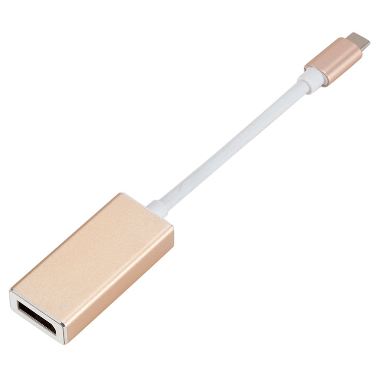 USB-C / Type-C 3.1 Male to DP Female HD Converter, Length: 12cm