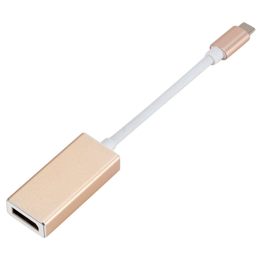 USB-C / Type-C 3.1 Male to DP Female HD Converter, Length: 12cm