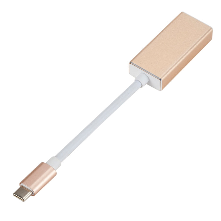 USB-C / Type-C 3.1 Male to DP Female HD Converter, Length: 12cm