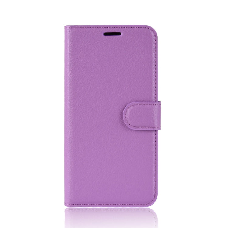 For OnePlus 6 Litchi Texture Horizontal Flip Leather Case with Holder & Card Slots & Wallet, For OnePlus 6