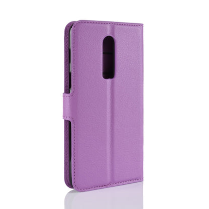 For OnePlus 6 Litchi Texture Horizontal Flip Leather Case with Holder & Card Slots & Wallet, For OnePlus 6