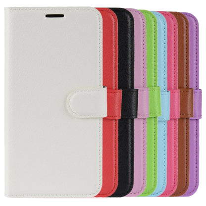 For OnePlus 6 Litchi Texture Horizontal Flip Leather Case with Holder & Card Slots & Wallet