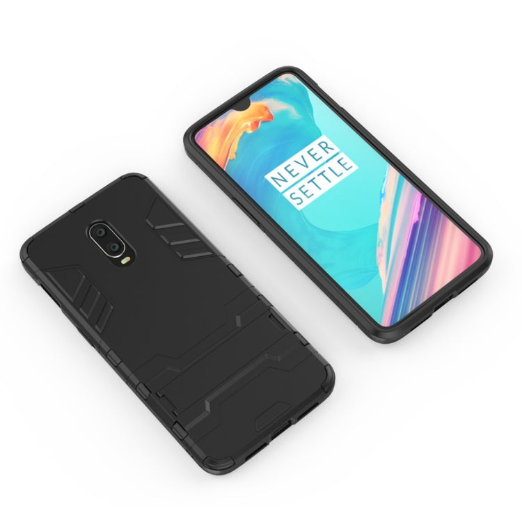 Shockproof PC + TPU  Case for OnePlus 6T, with Holder