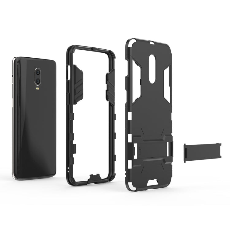 Shockproof PC + TPU  Case for OnePlus 6T, with Holder