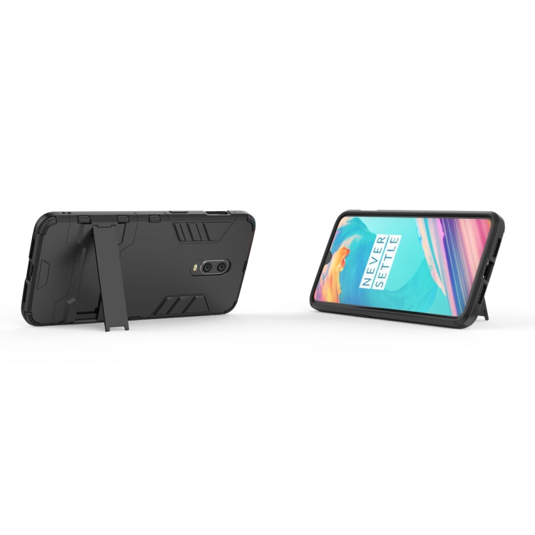 Shockproof PC + TPU  Case for OnePlus 6T, with Holder