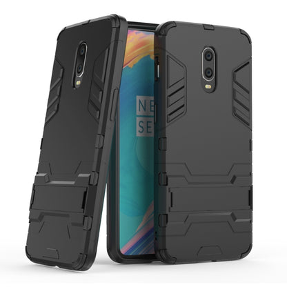 Shockproof PC + TPU  Case for OnePlus 6T, with Holder