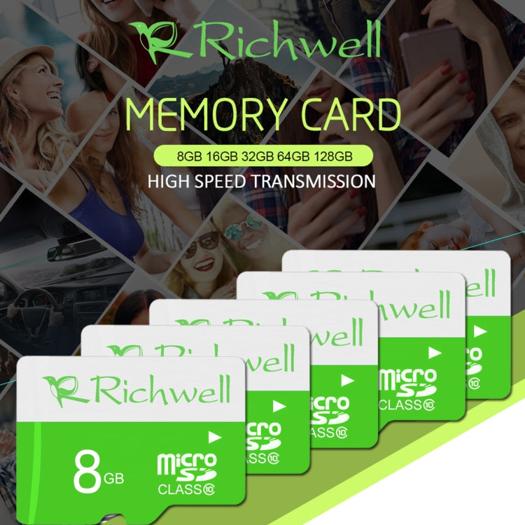 Richwell 64GB High Speed Class 10 Micro SD(TF) Memory Card, 64GB