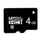 4GB High Speed Class10 Black TF(Micro SD) Memory Card, 4GB