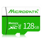 MICRODATA 128GB U3 Green and White TF(Micro SD) Memory Card, 128GB