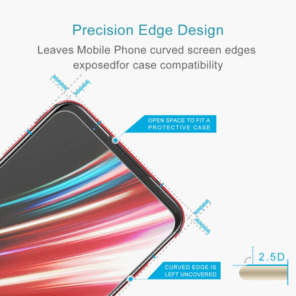 For ZTE nubia Red Magic 5G / Magic 5S 10 PCS 0.26mm 9H 2.5D Tempered Glass Film