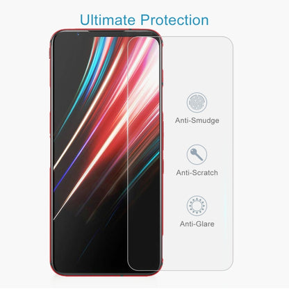 For ZTE nubia Red Magic 5G / Magic 5S 10 PCS 0.26mm 9H 2.5D Tempered Glass Film