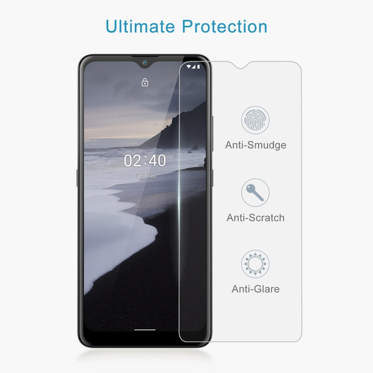 For Nokia 2.4 0.26mm 9H 2.5D Tempered Glass Film, For Nokia 2.4 (1 PC)
