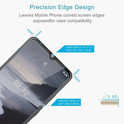 For Nokia 2.4 10 PCS 0.26mm 9H 2.5D Tempered Glass Film, For Nokia 2.4 (10 PCS)