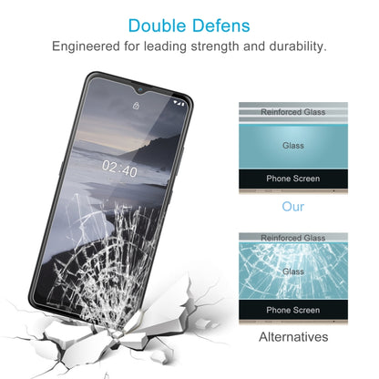 For Nokia 2.4 10 PCS 0.26mm 9H 2.5D Tempered Glass Film, For Nokia 2.4 (10 PCS)