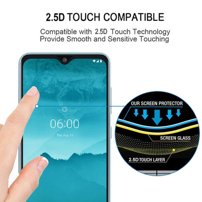 For Nokia 6.2 Full Glue Full Cover Screen Protector Tempered Glass film