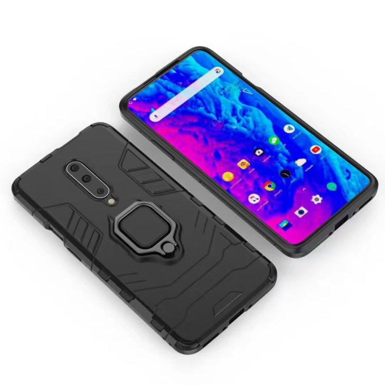 PC + TPU Shockproof Protective Case for OnePlus 7 Pro, with Magnetic Ring Holder