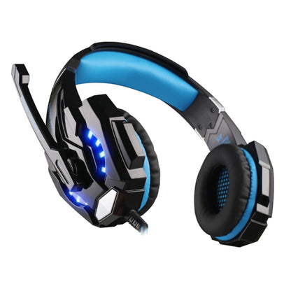 KOTION EACH G9000 3.5mm Game Gaming Headphone Headset Earphone Headband with Microphone LED Light for Laptop / Tablet / Mobile Phones,Cable Length: About 2.2m