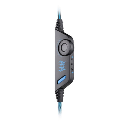 KOTION EACH G9000 3.5mm Game Gaming Headphone Headset Earphone Headband with Microphone LED Light for Laptop / Tablet / Mobile Phones,Cable Length: About 2.2m