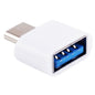 Plastic USB-C / Type-C Male to USB 2.0 Female OTG Data Transmission Charging Adapter