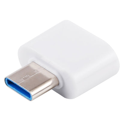 Plastic USB-C / Type-C Male to USB 2.0 Female OTG Data Transmission Charging Adapter