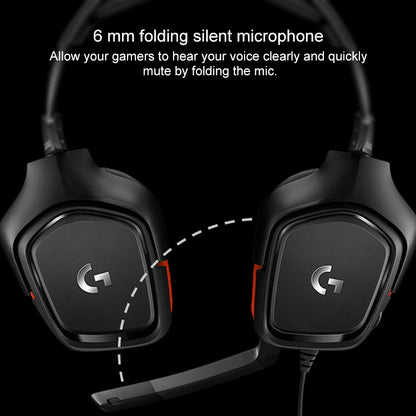 Logitech G331 Dolby 7.1 Surround Sound Stereo Folding Noise Reduction Competition Gaming Headset