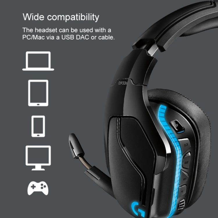 Logitech G933S Wireless Wired Dual-mode EarphoneDolby 7.1 Stereo Noise Reduction Competition Gaming Headset