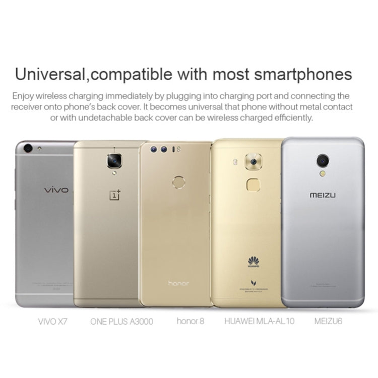 NILLKIN Magic Tag QI Standard Wireless Charging Receiver with USB-C / Type-C Port