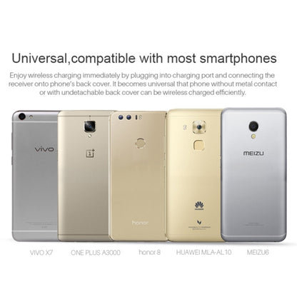 NILLKIN Magic Tag QI Standard Wireless Charging Receiver with USB-C / Type-C Port