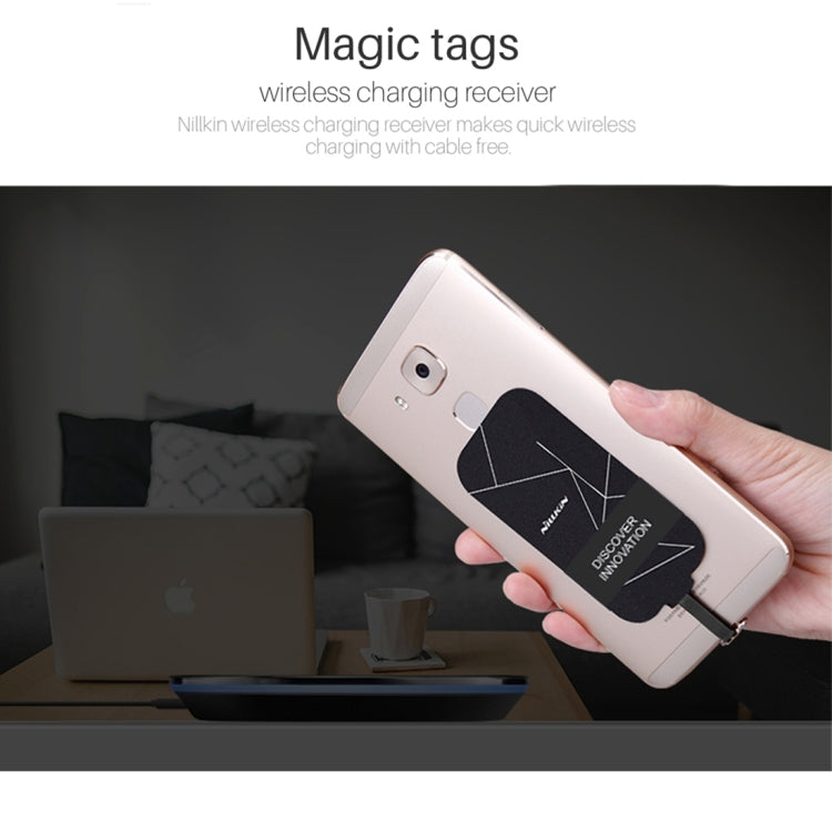 NILLKIN Magic Tag QI Standard Wireless Charging Receiver with USB-C / Type-C Port