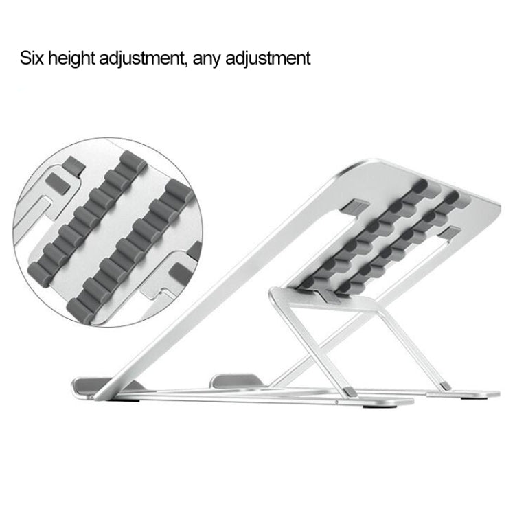 Laptop Height Extender Holder Stand Folding Portable Computer Heat Dissipation Bracket, Size: 22.3x23.5x1.3cm